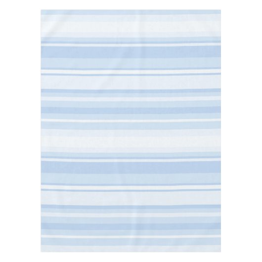 Nappe Rayures bébé bleu monogramme (Devant)