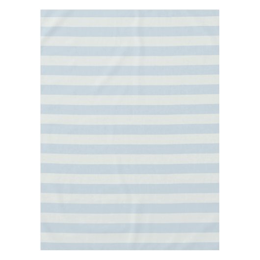 Nappe Rayures bleu clair (Devant)