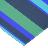 Nappe Rayures bleues et vertes (Angle)