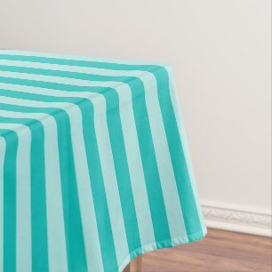 Nappe Rayures Classiques Teintes Bleues Bicolores