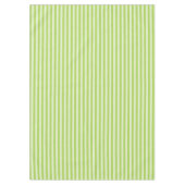 Nappe Rayures Classiques Teintes Vertes Bicolores (Devant)