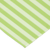Nappe Rayures Classiques Teintes Vertes Bicolores (Angle)