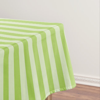 Nappe Rayures Classiques Teintes Vertes Bicolores