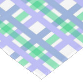 Nappe Rayures Classiques Vert Bleu Blanc (Angle)