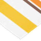 Nappe Rayures d'automne Fête de Thanksgiving (Angle)