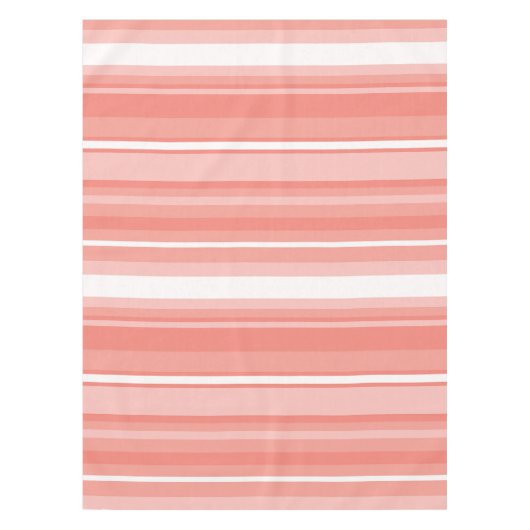 Nappe Rayures de corail (Devant)