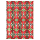 Nappe Rayures de géranium rouge (Devant)