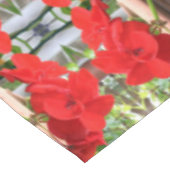 Nappe Rayures de géranium rouge (Angle)