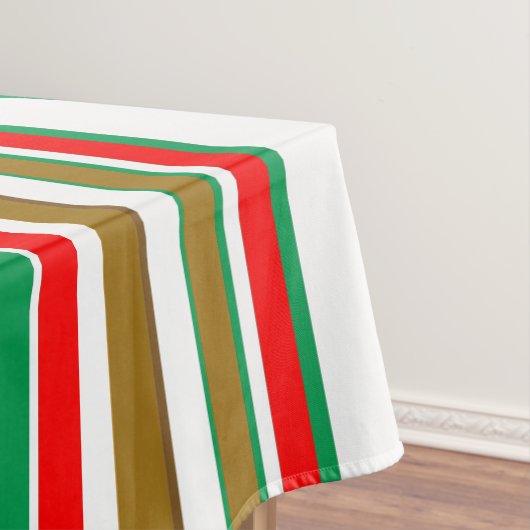 Nappe Rayures de Noël Férié (In Situ)