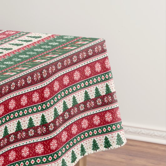 Nappe Rayures de Pull de Noël Laid Classique (In Situ)