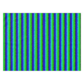 Nappe Rayures de verre brisé bleu vert (Devant (Horizontal))