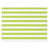 Nappe Rayures de vert de chaux (Devant (Horizontal))