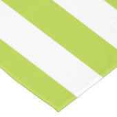 Nappe Rayures de vert de chaux (Angle)
