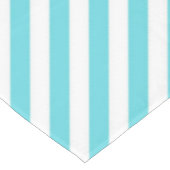 Nappe Rayures diagonales classiques bleues et blanches (Angle)