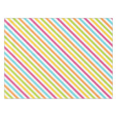 Nappe Rayures diagonales de couleurs vives (Devant (Horizontal))
