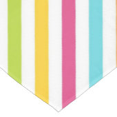 Nappe Rayures diagonales de couleurs vives (Angle)