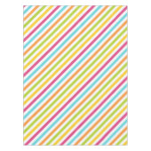 Nappe Rayures diagonales de couleurs vives (Devant)