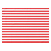 Nappe Rayures Épaisse Rouges et Blanches (Devant (Horizontal))