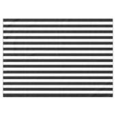 Nappe Rayures Épaisses Noires et Blanches (Devant (Horizontal))