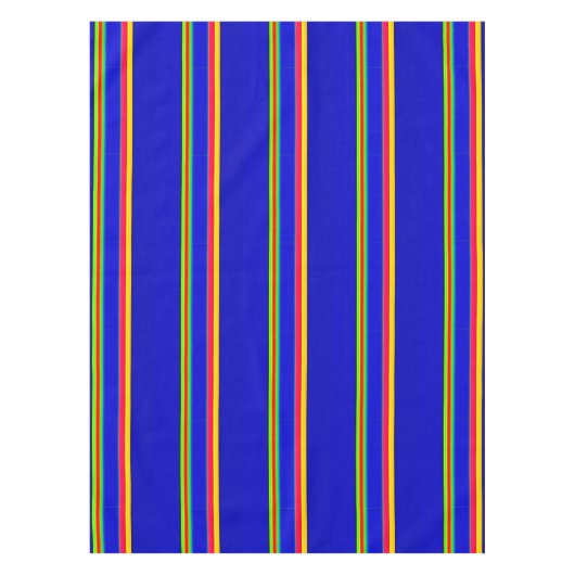 Nappe rayures groovy (Devant)