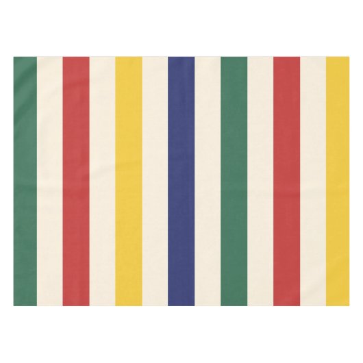 Nappe Rayures horizontales colorées (Devant (Horizontal))