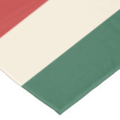 Nappe Rayures horizontales colorées (Angle)