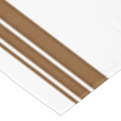 Nappe Rayures Jacquard Luxe Noix de Coco (Angle)