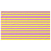 Nappe Rayures Jaune Rose (Devant (Horizontal))