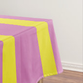 Nappe Rayures Jaune Rose (In Situ)