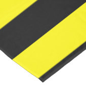 Nappe Rayures jaunes et noires (Angle)