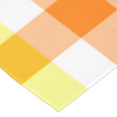 Nappe Rayures jaunes et orange (Angle)