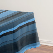 Nappe Rayures Noir Bleu (In Situ)