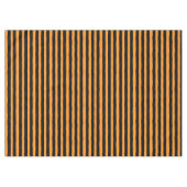 Nappe Rayures noires et orange (Devant (Horizontal))