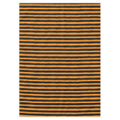 Nappe Rayures noires et orange (Devant)