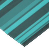 Nappe Rayures noires et sarcelle (Angle)