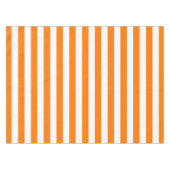 Nappe Rayures orange sécurité et blanc (Devant (Horizontal))
