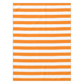 Nappe Rayures orange sécurité et blanc (Devant)