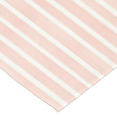 Nappe Rayures Rose Tendre (Angle)
