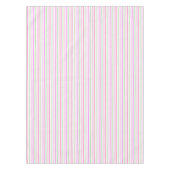 Nappe Rayures, rose, vert (Devant)