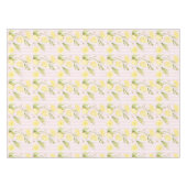 Nappe Rayures roses citron été (Devant (Horizontal))