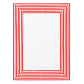 Nappe Rayures rouges et blanches (Devant)