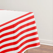 Nappe Rayures rouges et blanches (In Situ)