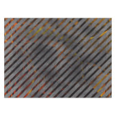 Nappe Rayures transversales grises, rubans de carbone, r (Devant (Horizontal))