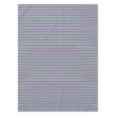 Nappe Rayures Vert Bleu Violet (Devant)