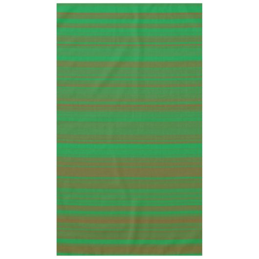 Nappe Rayures Vert Marron (Devant)