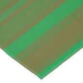 Nappe Rayures Vert Marron (Angle)