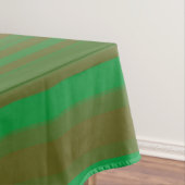 Nappe Rayures Vert Marron (In Situ)