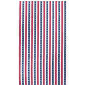 Nappe Rayures verticales et étoiles (grande échelle) (Devant)