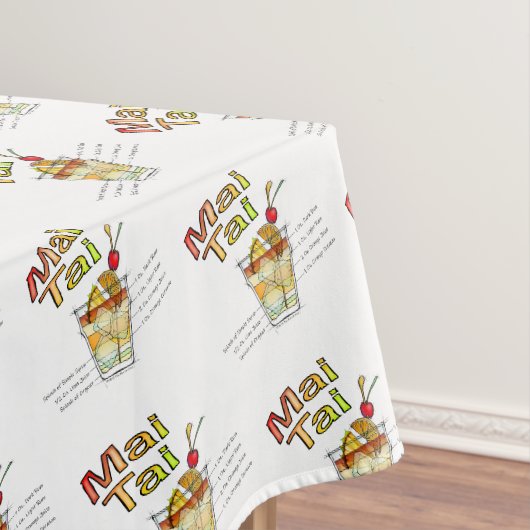NAPPE RECETTE DE COCKTAIL MAI TAI ART (In Situ)