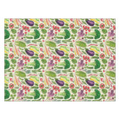 Nappe Récolte de légumes et d'herbes sur le blanc (Devant (Horizontal))